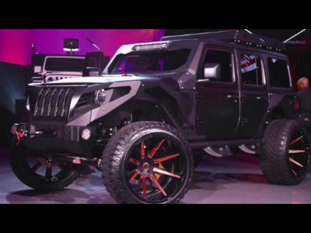 Alex Rodriguez in Jeep Wrangler Celebrity Customs Competition | Hebert's Town & Country CDJR