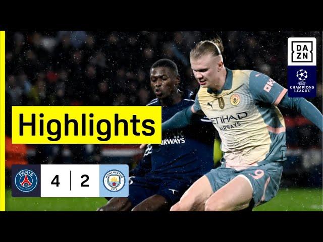 Paris Saint-Germain - Manchester City | UEFA Champions League | DAZN Highlights