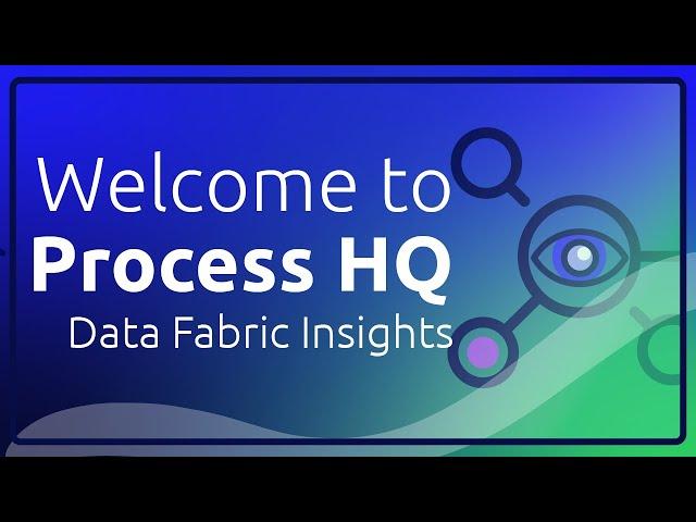 Welcome to Process HQ | Data Fabric Insights