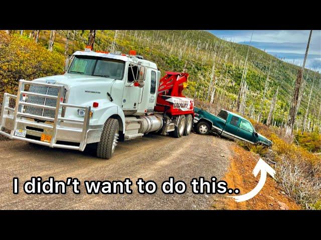 Off Road Recovery with a Heavy Wrecker??