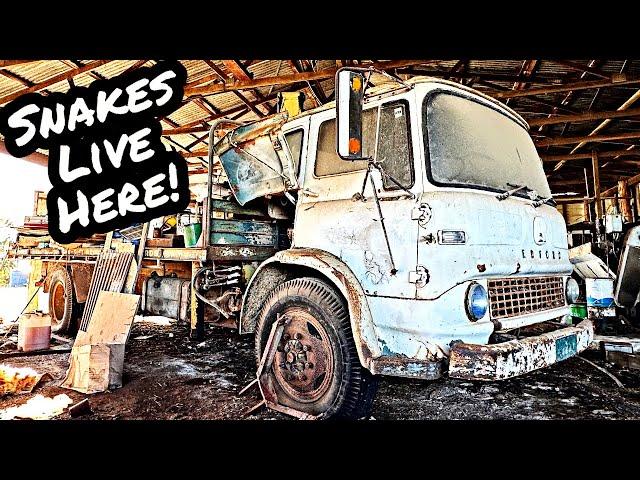 Vintage Crane Truck Sitting for 20yrs - Will It Run?