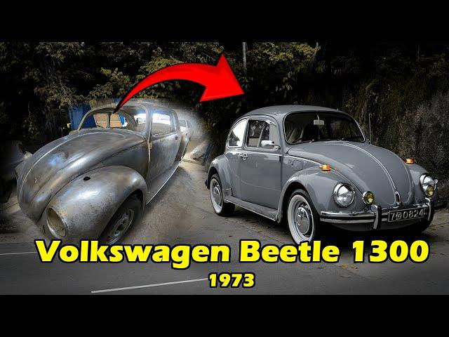 RESTORATION of Absolute Classic Cars. 1973 Volkswagen Beetle 1300