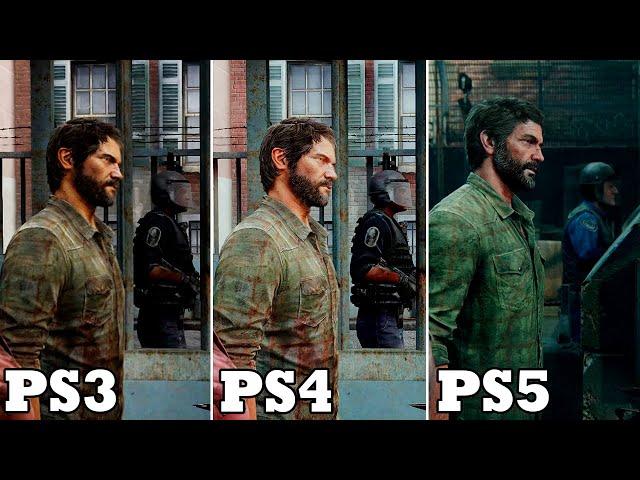 The Last of Us Part I - PS3 Original vs. PS4 Remastered vs. PS5 Remake