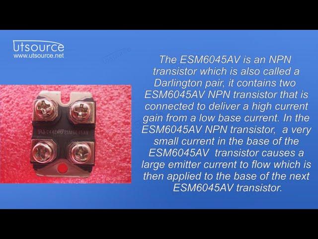 ESM6045AV NPN DARLINGTON Power Module, Utsource