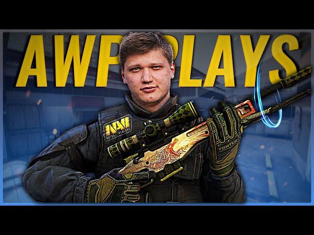 Best S1mple AWP Plays in CS:GO PRO Tournaments! (INSANE FLICKSHOTS)