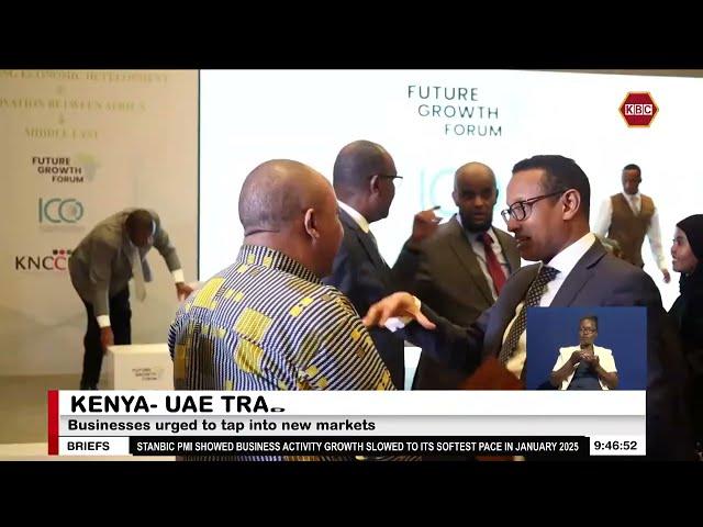 Kenya-UAE economic partnership agreement to enhance trade