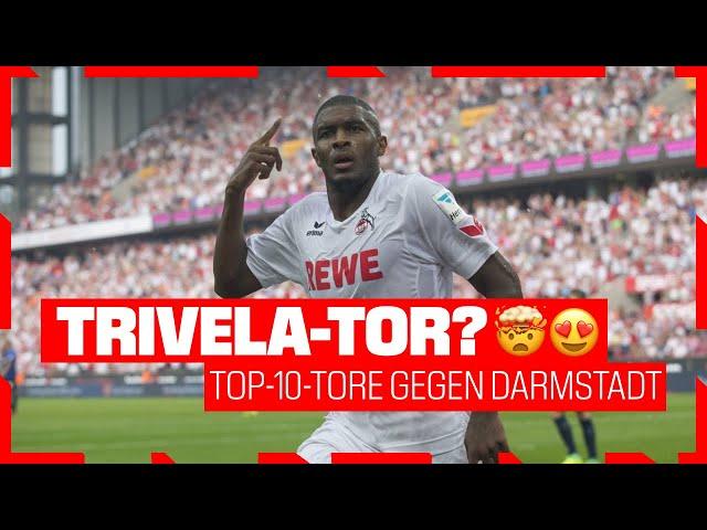 Top-10-Tore gegen Darmstadt | 1. FC Köln