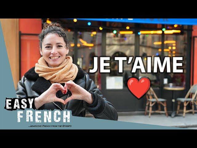 How to Say I Love You in French (Special Valentine’s Day) | Super Easy French 135