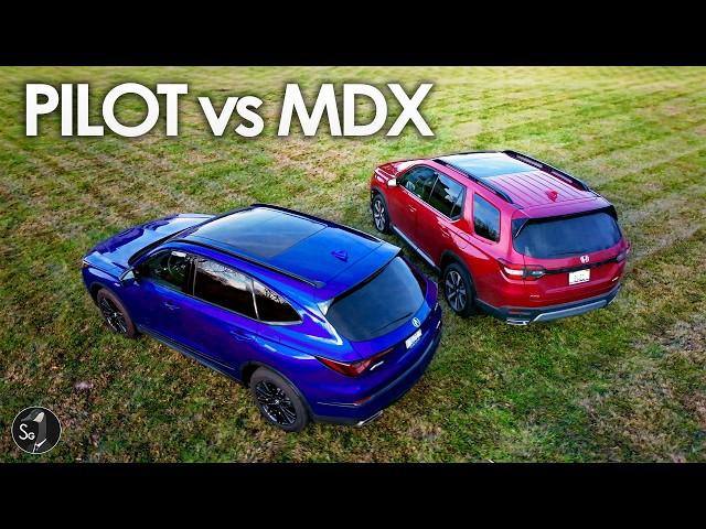 2025 Acura MDX vs Honda Pilot | Making Hard Choices