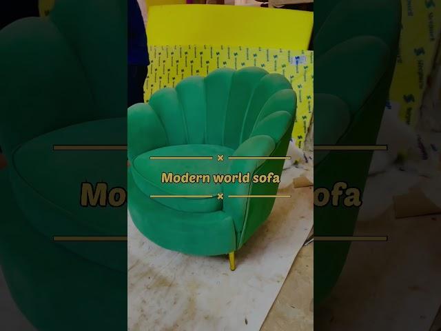 Flower sofa chair #couch #customupholstery #diyfurniture #modernchair #sofa #