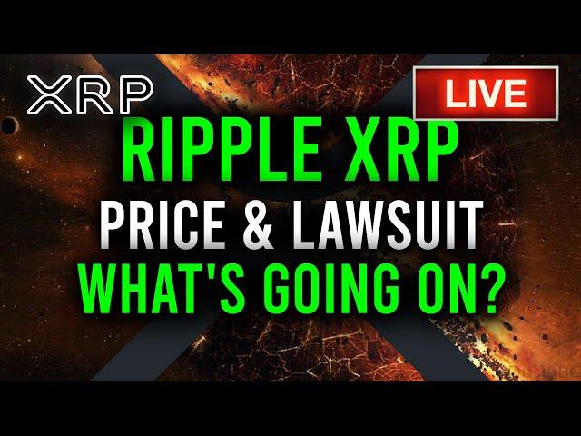 LIVE RIPPLE XRP PRICE UPDATE!!!! LAWSUIT UPDATE, WILL XRP STILL PUMP NOW?!
