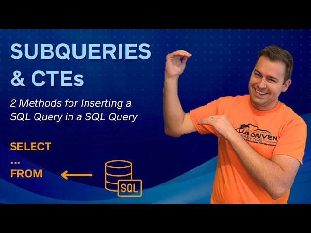 Mastering Advanced SQL Techniques | Subqueries & Common Table Expressions (CTEs)