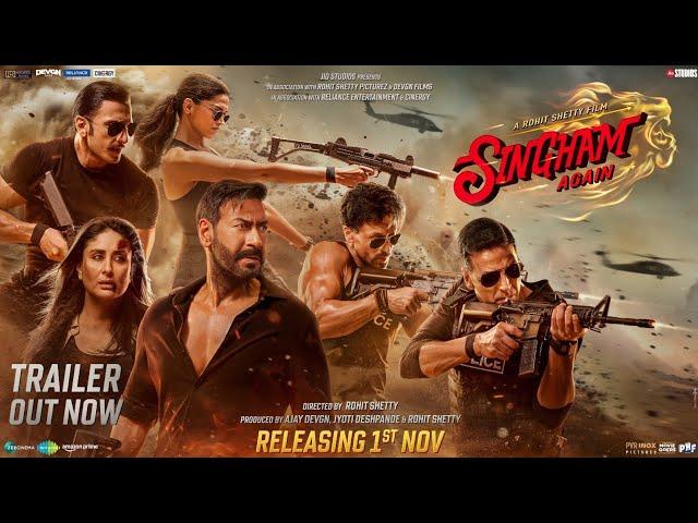 Singham Again | Official Trailer | A Rohit Shetty Cop Universe | In Cinemas 1st Nov