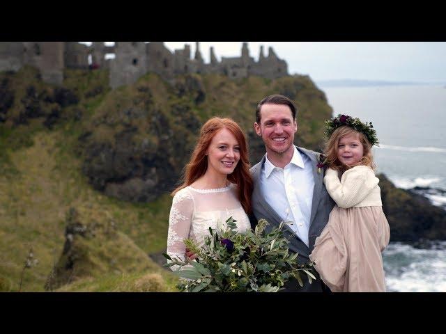 "I get to love you, laugh with you, care for you" // Dunluce Castle Ireland Elopement Wedding