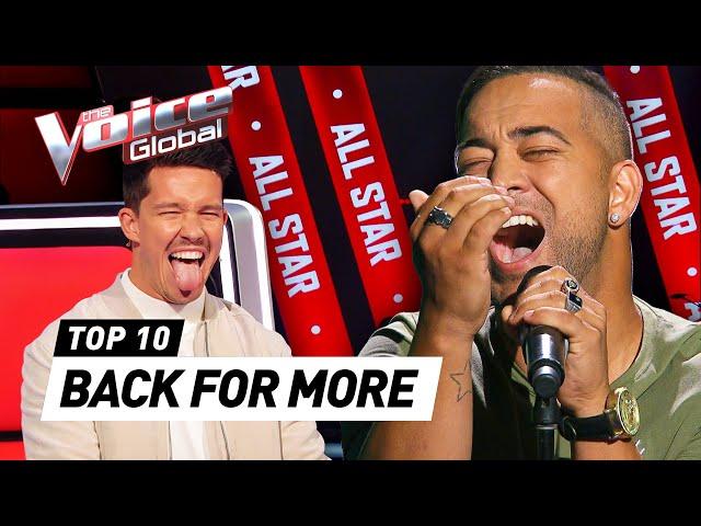 Phenomenal ALL STAR talents RETURN to the Blind Audition of The Voice!