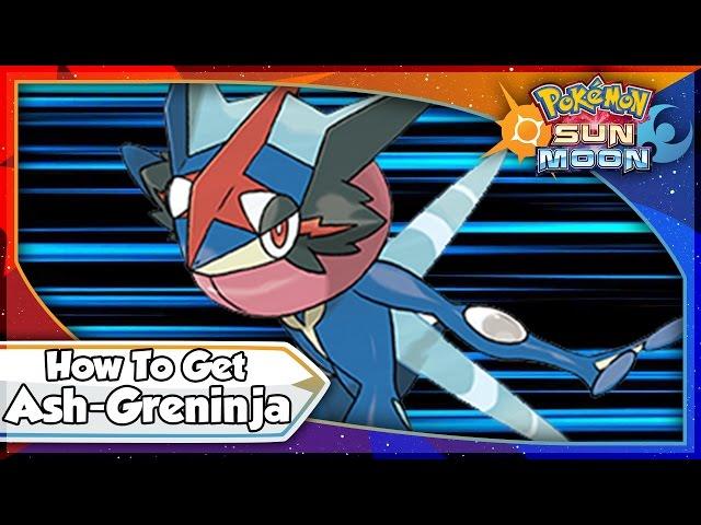 Pokemon Sun and Moon - How To Get Ash-Greninja! [SM Tips & Tricks]