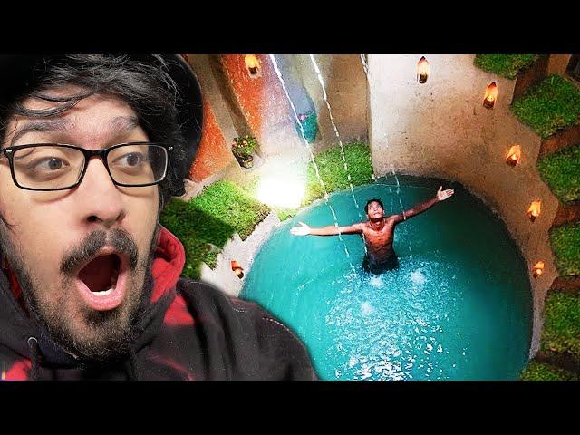 WORLD'S BEST SECRET Underground POOL!