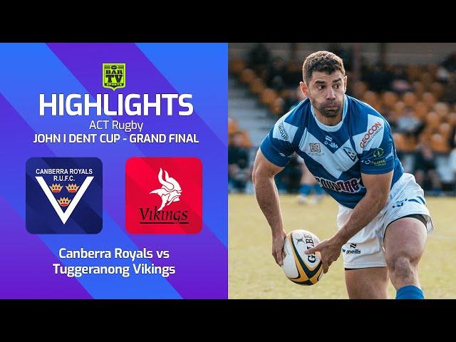 2024 ACT Rugby Grand Final Highlights - Vikings v Royals