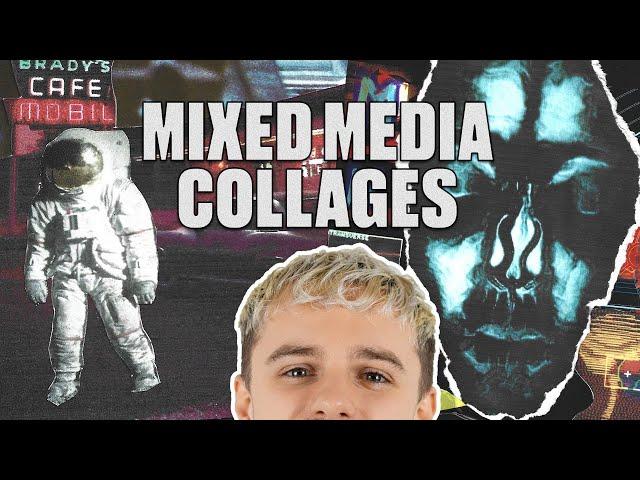 How to: Mixed Media Collages! ️