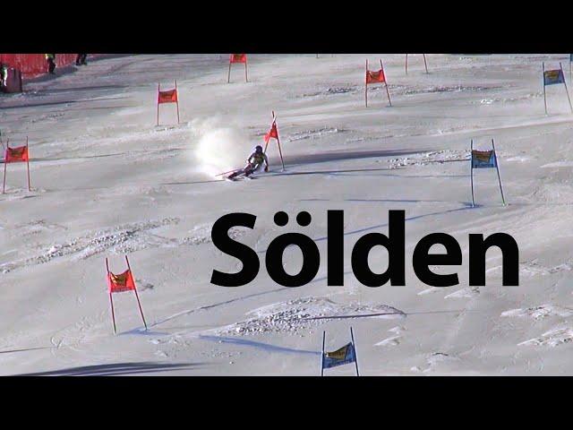 Up close and personal at the Sölden, Soelden, Solden World Cup opener