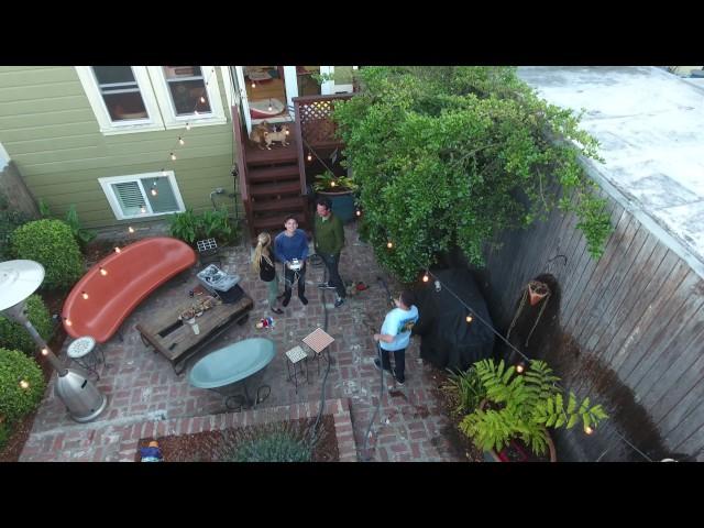 Drone coverage of Richland Ave., San Francisco, CA