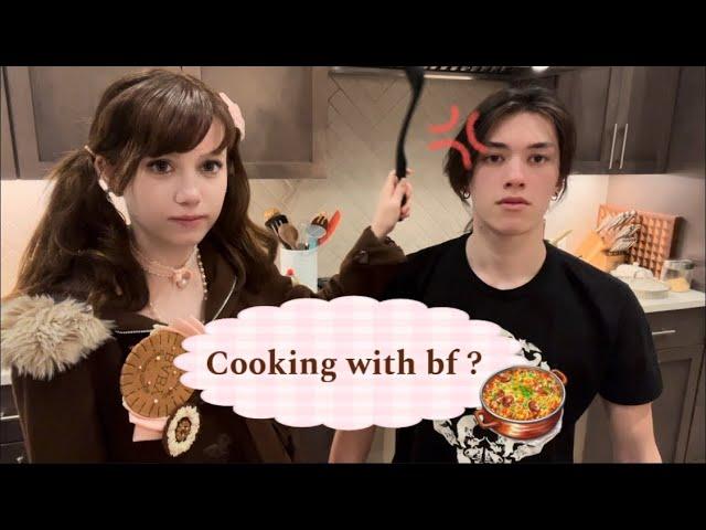 CHAOTIC Cooking With My Boyfriend ?