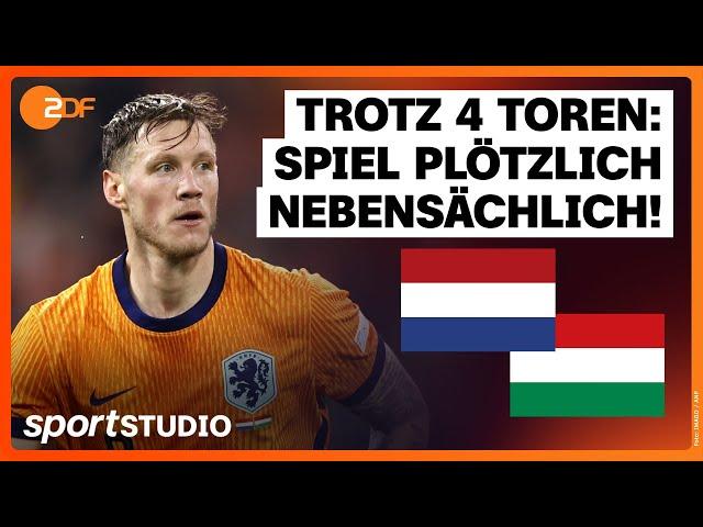 Niederlande – Ungarn | UEFA Nations League, 5. Spieltag Saison 2024/25 | sportstudio