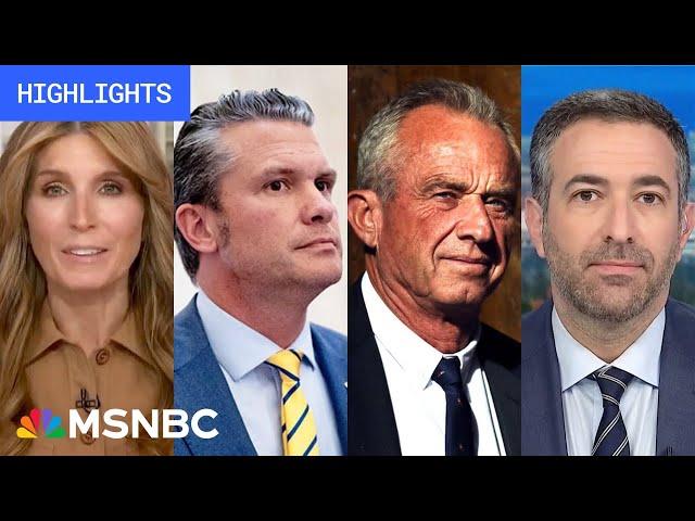 Trump Transition Coverage - Dec. 3 | MSNBC Highlights