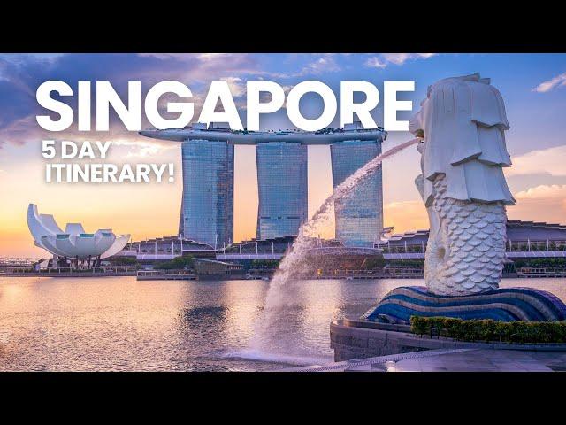 5 Days in Singapore: The ULTIMATE Travel Guide! ️ (Budget Breakdown Inside!)