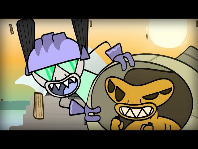 Churros From Space (part 8 of the Raining Tacos Saga) - Parry Gripp - Animation by BooneBum