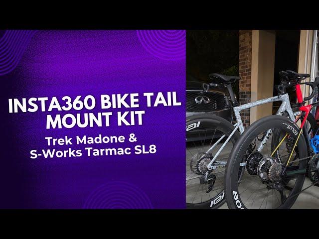More Ride Footage! Insta360 Bike Tail Mount Kit on S-Works Tarmac SL8 and Trek Madone SLR 7 Gen 8