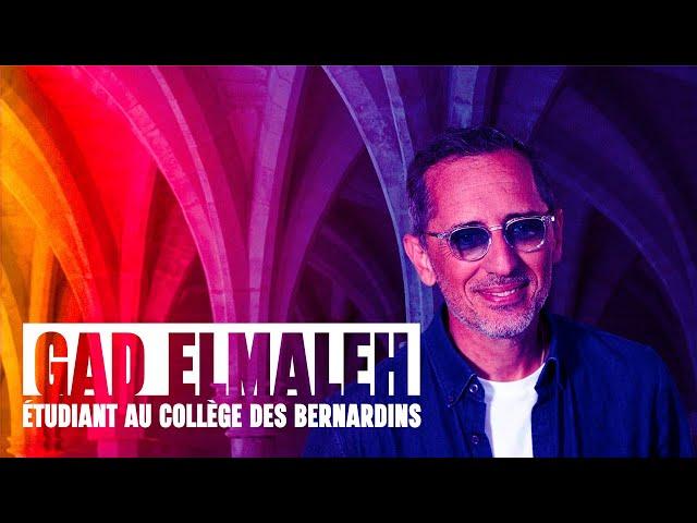 Gad Elmaleh, étudiant au Collège des Bernardins