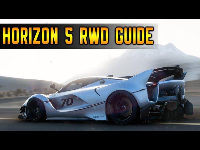 How to RWD in Forza Horizon 5 | Building/Tuning/Driving Tips for Rear Wheel Drive Cars