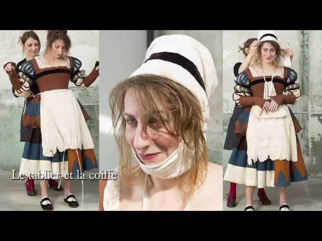 Séance d'habillage d'un costume - Greta CDMA 2013-2014