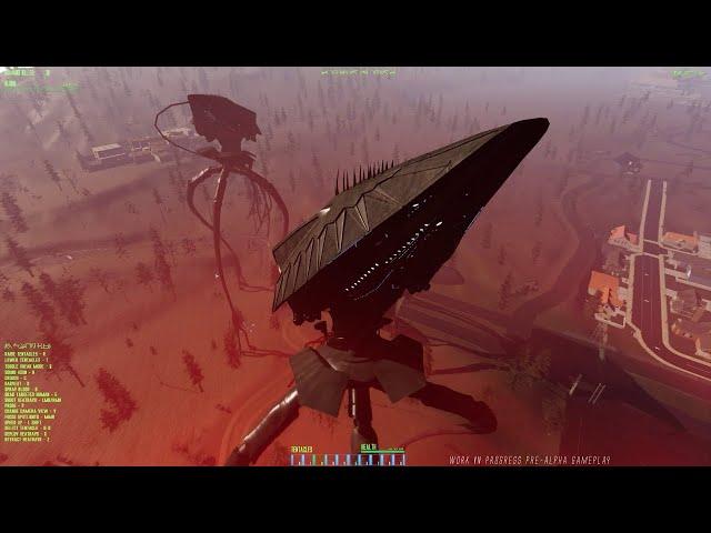 War of the Worlds - Playing as the Tripods (20 Minutes of Gameplay)