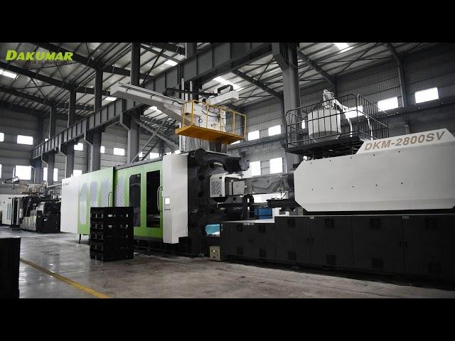 DKM-2800SV Large Injection Moulding Machine - Pallets