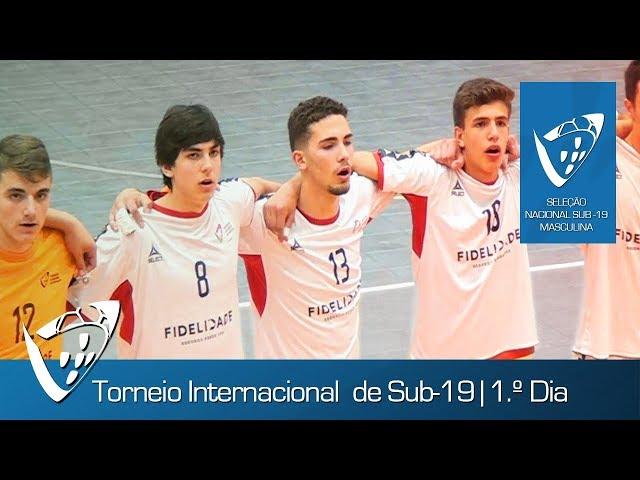 Torneio Internacional de Sub-19 | Lagoa - 1.º Dia