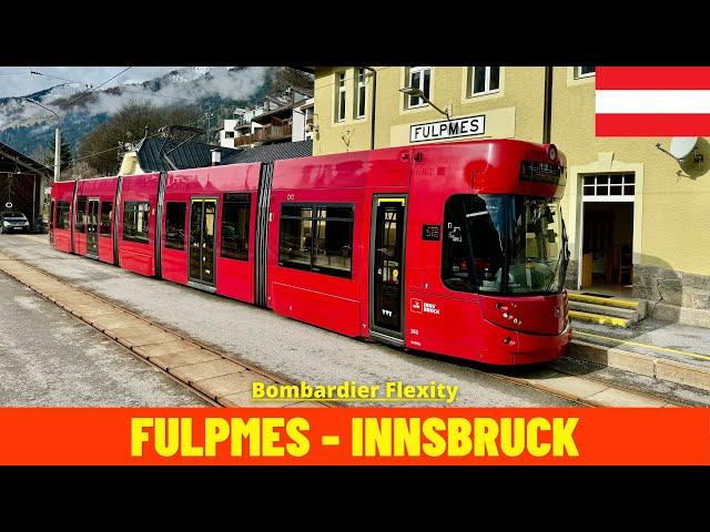 Cab Ride Fulpmes - Innsbruck (Stubai Valley Railway, Austria) train driver's view in 4K