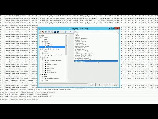 How to Forward SNMP Traps to Loggly With Kiwi Syslog Server