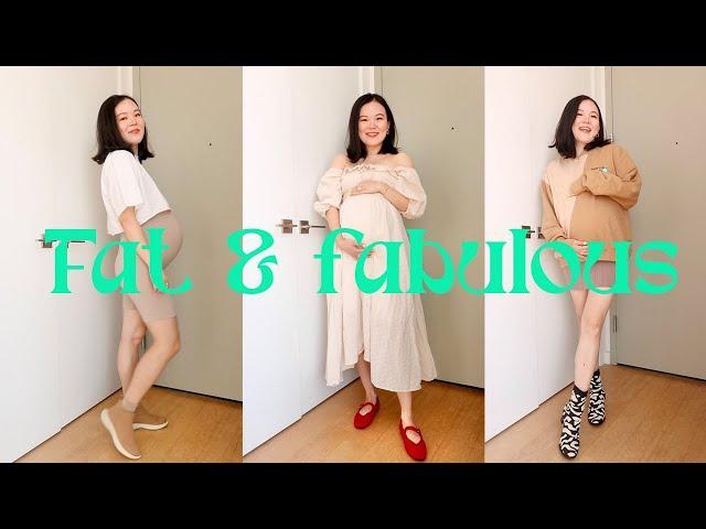 I'm feeling fat & fabulous, no bs pregnancy style tips ft. Vivaia discount code