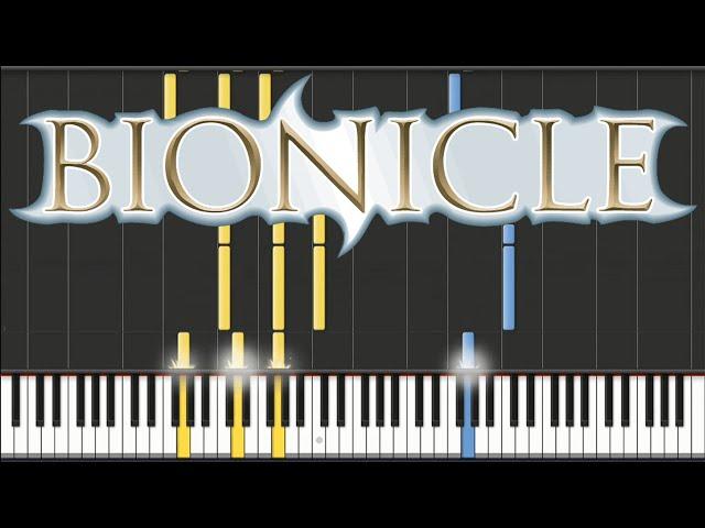 Bionicle: Mask of Light - Main Theme | Piano Tutorial