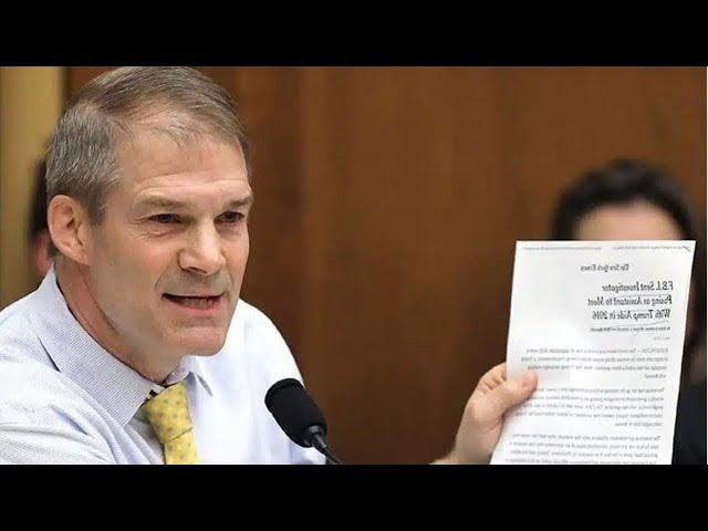 'It's Pretty Damn Simple' - Jim Jordan Makes Massive Announcement