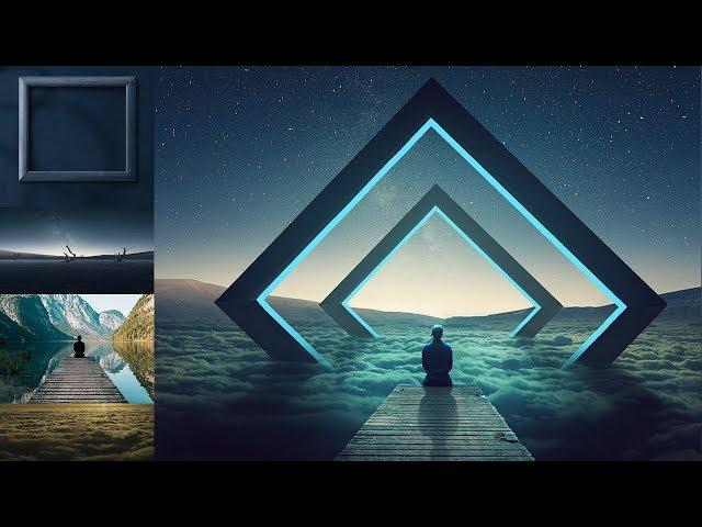 Fantasy Frame Photo Manipulation Photoshop Tutorial