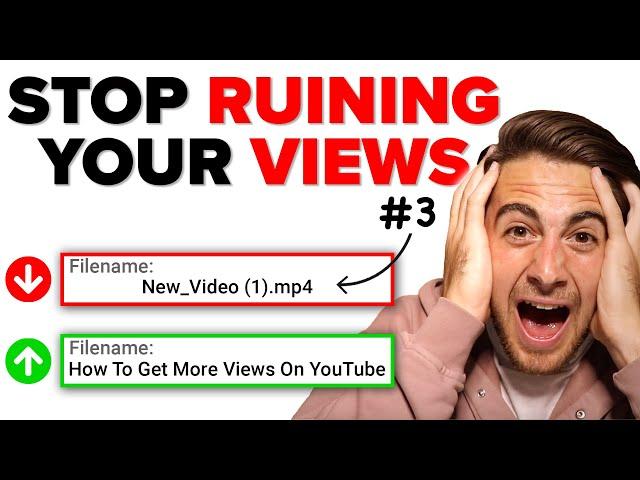 5 Common YouTube Mistakes That Are RUINING Your Views (Stop Doing These)