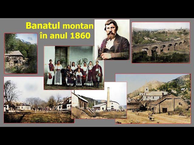 Banatul Montan în jurul anului 1860