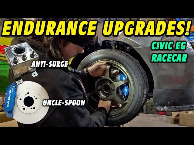 Spoon Brakes & Surge Tank | Civic Endurance Racing Upgrades