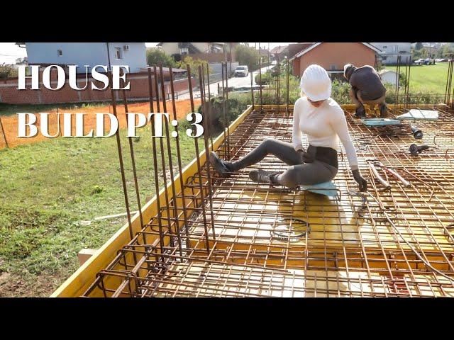 Our house build Pt3- walls and ceiling slab pour