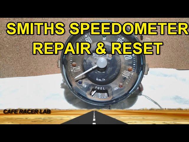 Smiths Speedometer Repair and Reset EP24