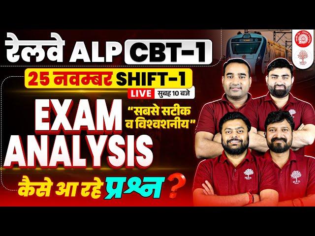 RRB ALP EXAM ANALYSIS 2024 | ALP EXAM ANALYSIS TODAY | ALP SHIFT 1 ANALYSIS | RRB ALP 2024 ANALYSIS