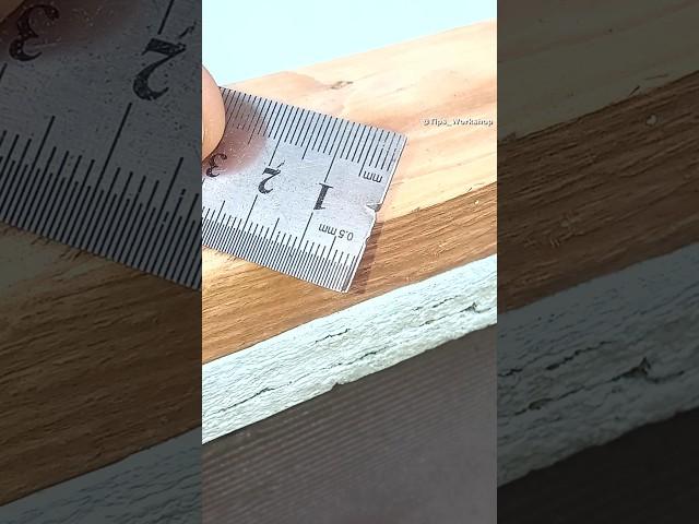 Only Pro Knows this technique! Expert Hacks for Steel Ruler #shorts #diy #tips #tricks